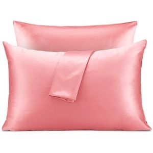 Sleep Zone Silky Soft Satin Pillowcases 2-Pack